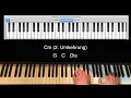 Quantic - Time Is the Enemy  - Piano Tutorial