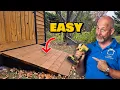 Easiest Way to Build a Ramp For Your Shed