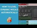 Download Lagu How to Level Dynamic Vocals with MAutoVolume