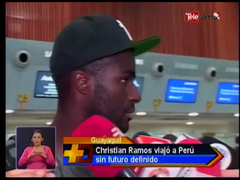 Christian Ramos viajó a Perú sin futuro definido