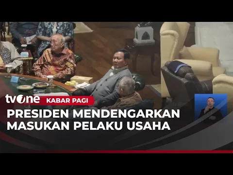 Presiden Prabowo Audiensi Pengusaha Apindo