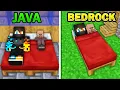 50 Minecraft Java vs Bedrock Things