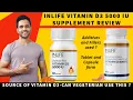 Inlife Vitamin D3 Supplement 5000 IU Review Tablet and Capsule Softgel Is this the best