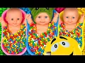 Download Lagu 5 Minutes Satisfying Video | Mixing Funny Candy ASMR \u0026 Make Up in 3 Bathtubs with Magic M\u0026M's Slime