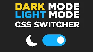 CSS and JavaScript Theme Toggle