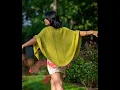 Twisted k2tog - Valdis Shawl tutorial