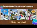 Aesthetic Scrapbook Carousel Tutorial Instagram seamless carousel on Canva Doodle Photos
