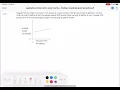 Application problem with a linear function Finding a coordinate given two points ALEKS Math 95