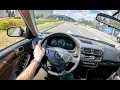 1997 Honda Civic 1 4 i 90 HP POV Test Drive Joe Black