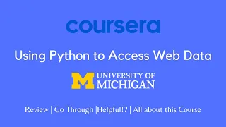 Using Python to Access Web Data mein hai kya