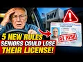 5 New Driving Rules in 2026 That Could Put Seniors Licenses at Risk Check Your State NOW