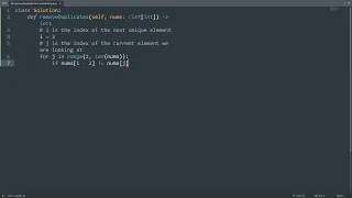 Leetcode 80 Remove Duplicates from Sorted Array II in Python Python Leetcode Python Tutorial