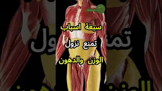 سبعة اسباب تمنع نزول الوزن والدهون Shortsvideo صلوا على رسول الله دايت صحه اليوم الوطني السعودي  سبعة اسباب تمنع نزول الوزن والدهون Shortsvideo صلوا على رسول الله دايت صحه اليوم الوطني السعودي