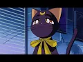 Sailor Moon Luna s first kiss