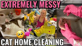 FILTHY DEPRESSION HOME 🥺 - Cleaning FOR FREE! 💕