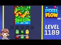 Pixel Flow Level 1189 Solution Walkthrough