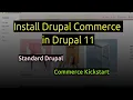 Drupal Commerce Installation in Drupal 11