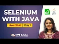Selenium with Java Live Class - Day 1 STAD Solution