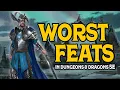 Top Five Worst Feats in D D 5e