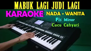 Download MABUK JUDI - Cucu Cahyati | KARAOKE Nada Wanita | Dangdut Lawas MP3