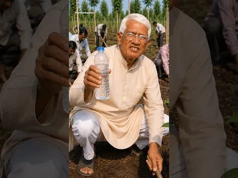 60,000 Trees Planting By Just 1 Litre Water