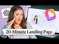 I Built the Same Landing Page in Under 20 Minutes Using Lovable ChatGPT