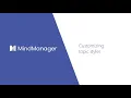 MindManager Minutes How to customize topic styles