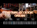 Origami The Rare Occasions Сover / Guitar Tab / Lesson / Tutorial