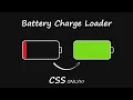 loading animation Battery Charge Loader