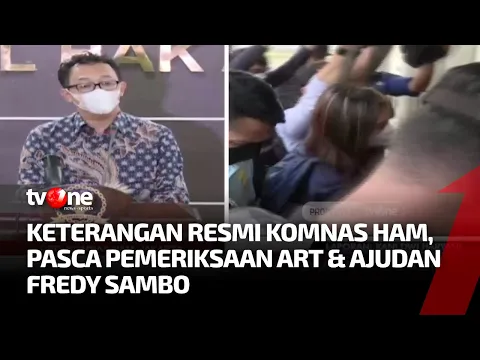 Komnas HAM Beberkan Hasil Pemeriksaan Ajudan dan ART Ferdy Sambo