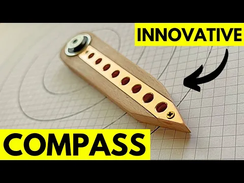 Download MP3 Magic Compass DIY – Draw Perfect Circles Without Measuring #diytools #compass #drawing #woodworking