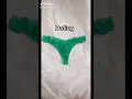 different types of women underwear