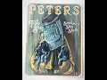 Peters True Blue Smokeless Shot Shells Ammunition Metal Advertiisng Sign