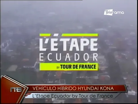 Vehículo híbrido Hyundai Kona L'Etape Ecuador by Tour de France