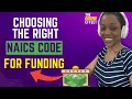 Choosing the Right NAICS Codes