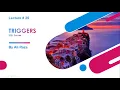 SQL Triggers URDU 25