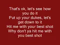 Pat Benatar - Hit Me With Your Best Shot lyrics