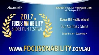 Our Abilities Shine film thumbnail