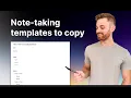Note-taking methods templates you can copy to take better notes