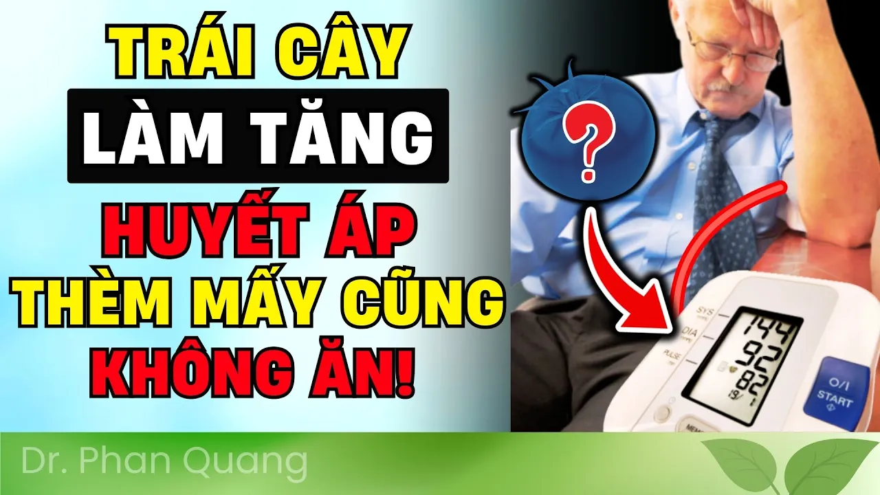 Outline Video 🛑HUYẾT ÁP 'TĂNG VỌT' VÌ TRÁI CÂY: 5 'THỦ PHẠM' NGƯỜI VIỆT NÀO CŨNG ĂN, ĐỪNG CHỦ QUAN KẺO 'ĐỘT QUỴ'!