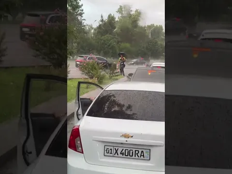 GAI ga zontik berib ketdi akamiz