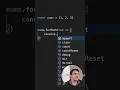 JavaScript array method forEach