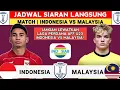 Download Lagu LIVE BROADCAST SCHEDULE - INDONESIA VS MALAYSIA U23 2025 SCHEDULE - AFF U23 CUP 2025
