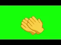 Clapping Hand Animated Emoji in Green Screen 4K Quality Free Download Google Drive Link