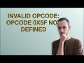 Ethereum invalid opcode opcode 0x5f not defined