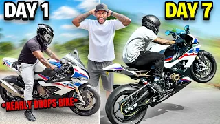 My First 7 Days on a 1000cc Motorcycle (As a Beginner)