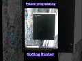 Day 17 V01 ll Python programming pattern Tutorial ll Coding Hunter ll