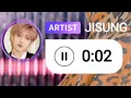 Jisung's soft voice~