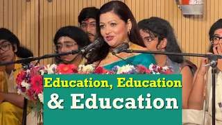 Education, Education & Education — Nothing Can Replace It | Anupam Singh