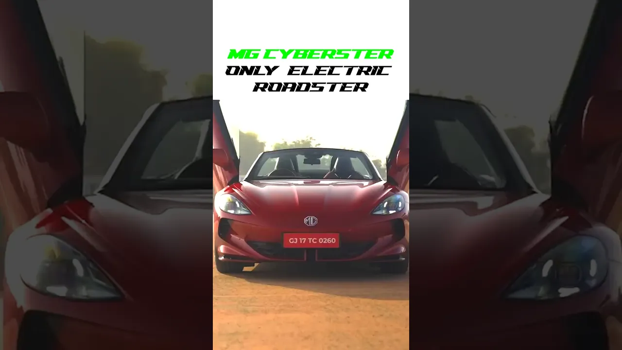 MG Cyberster Design Breakdown—Lambo-Style Doors & EV Styling!